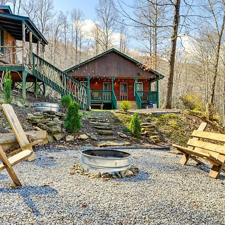 Smoky Mountain Cabin With Camping Area And Fire Pit! Whittier Exteriér fotografie