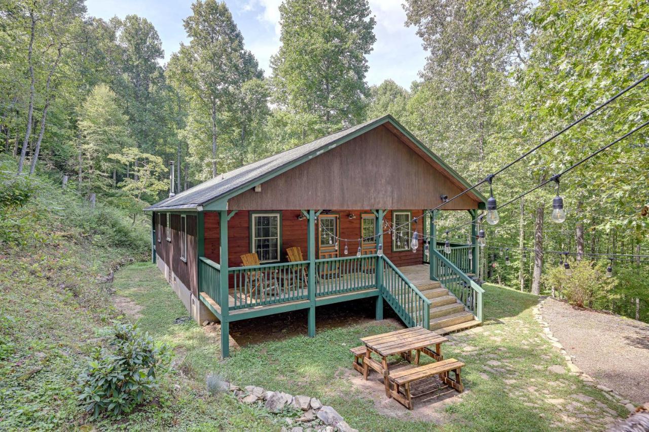 Smoky Mountain Cabin With Camping Area And Fire Pit! Whittier Exteriér fotografie
