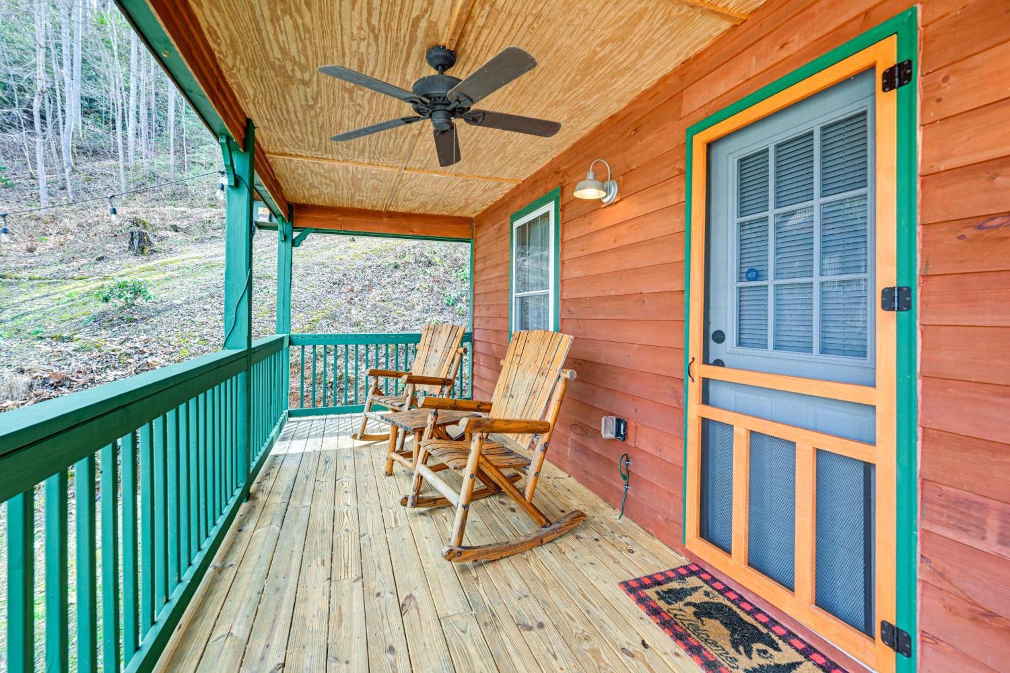 Smoky Mountain Cabin With Camping Area And Fire Pit! Whittier Exteriér fotografie