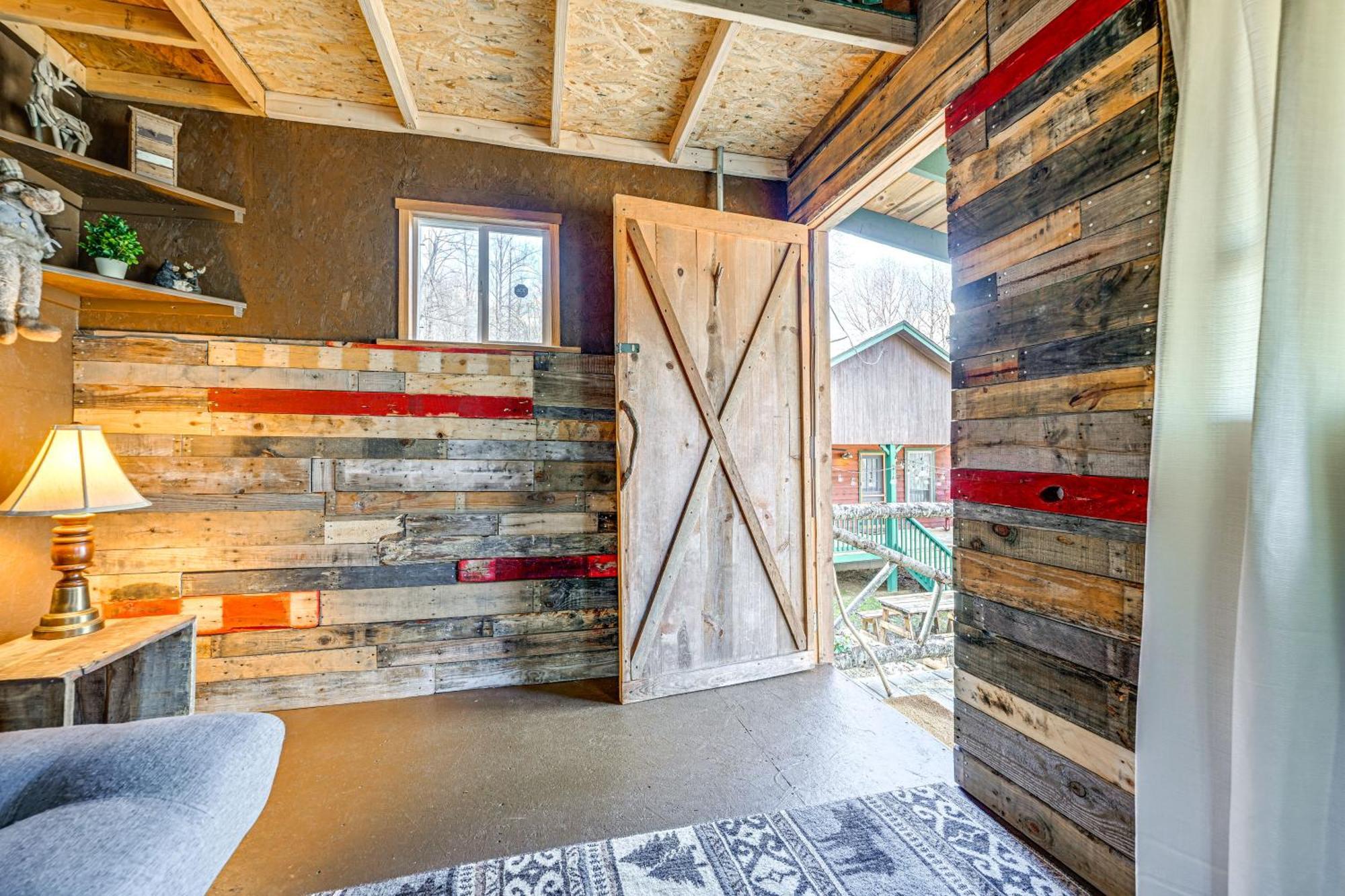 Smoky Mountain Cabin With Camping Area And Fire Pit! Whittier Exteriér fotografie