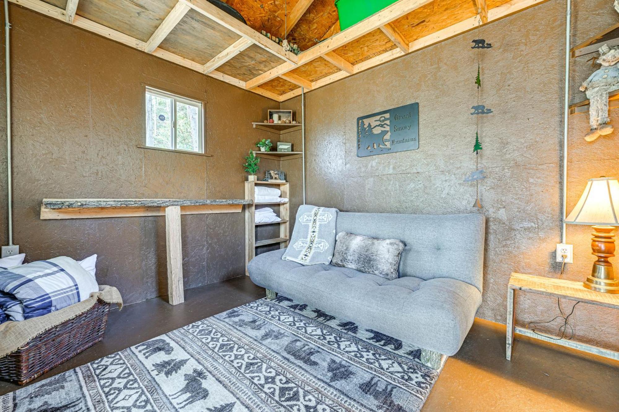 Smoky Mountain Cabin With Camping Area And Fire Pit! Whittier Exteriér fotografie