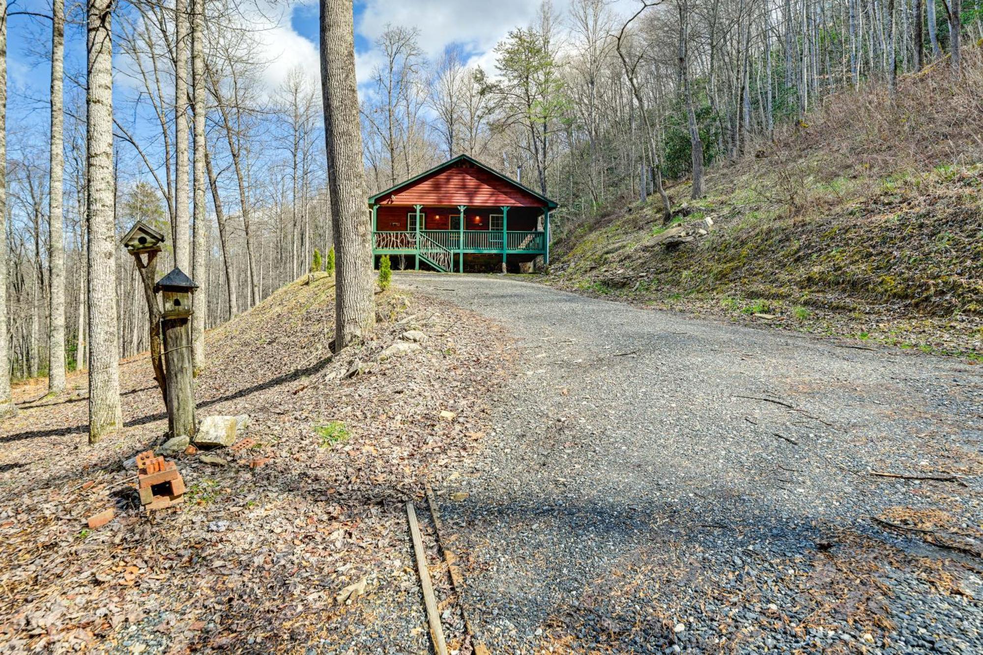 Smoky Mountain Cabin With Camping Area And Fire Pit! Whittier Exteriér fotografie