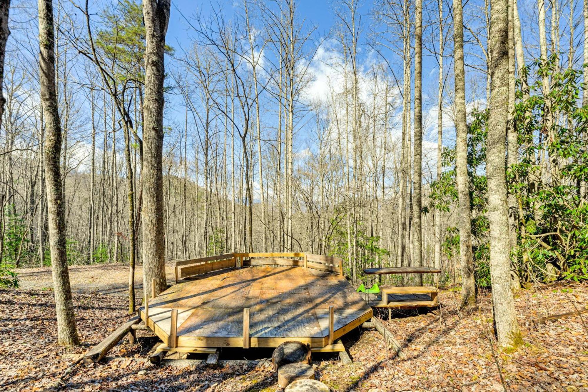 Smoky Mountain Cabin With Camping Area And Fire Pit! Whittier Exteriér fotografie