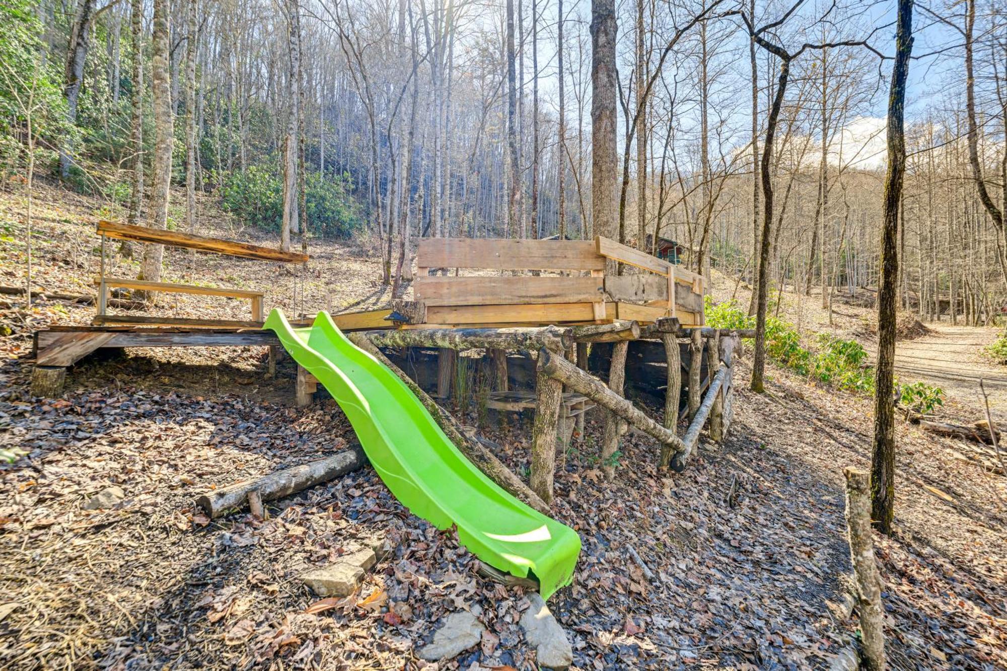 Smoky Mountain Cabin With Camping Area And Fire Pit! Whittier Exteriér fotografie